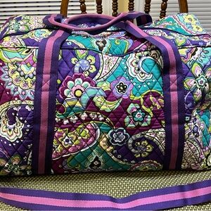 Vibrant Floral Quilted Women's Bag